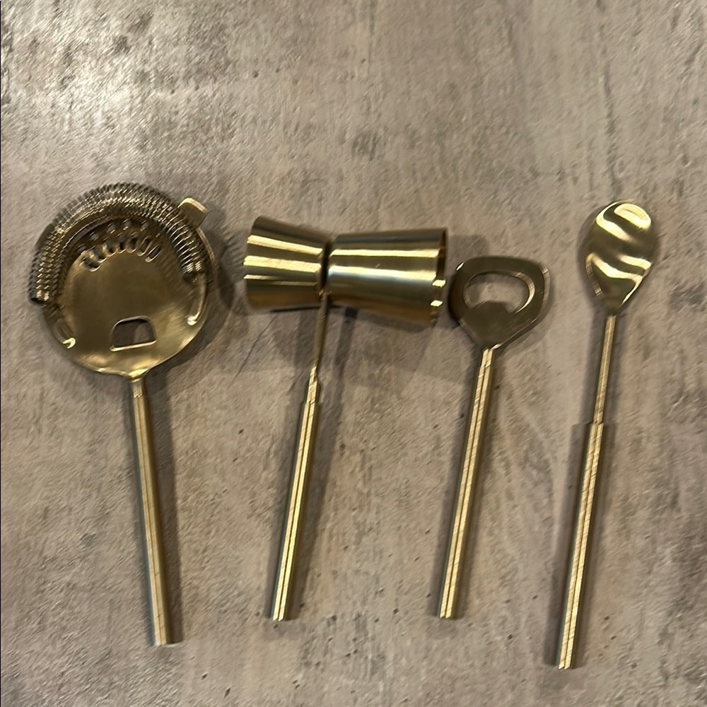 Gold Bar Tool Set